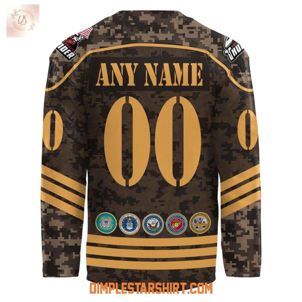 Adirondack Thunder Military Appreciation Night 2025 Jersey