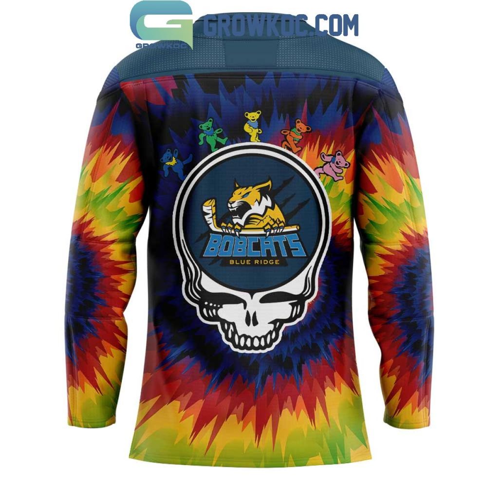 Blue Ridge Bobcats Grateful Dead 2025 Hockey Jersey