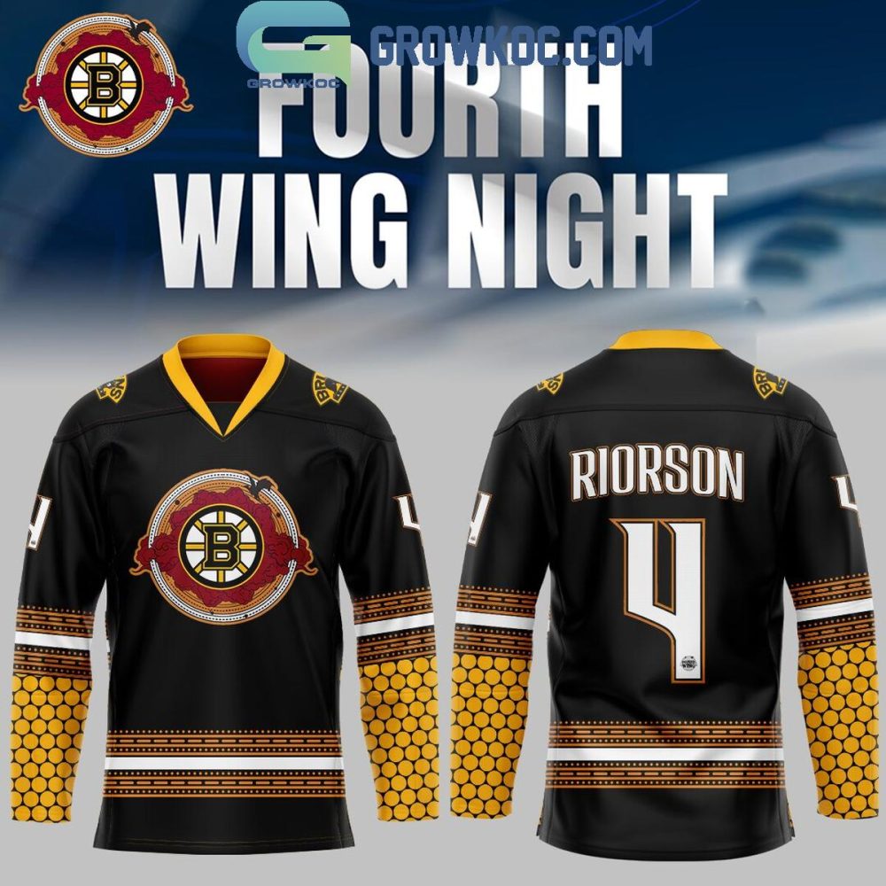 Boston Bruins Mix Fourth Wing Night Hockey Jersey
