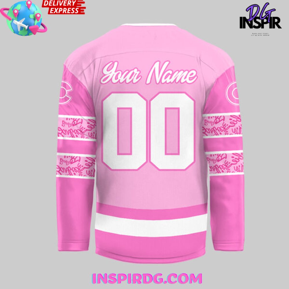 Colorado Avalanche Barbie Night 2025 Hockey Jersey