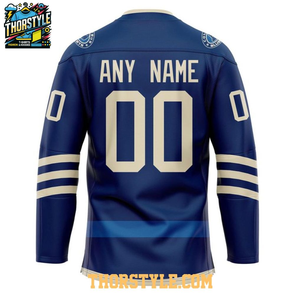 Columbus Blue Jackets 2026 Military Appreciation Personalized Hockey Jersey