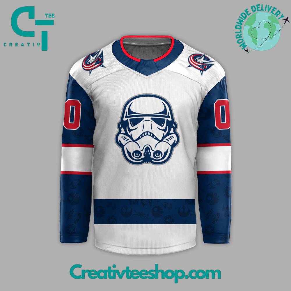 Columbus Blue Jackets X Star Wars Hockey Jersey