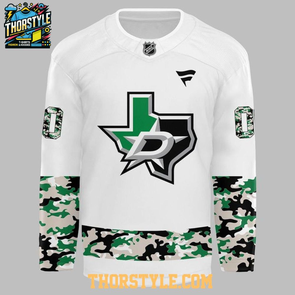 Dallas Stars Military Appreciation Night 2026 Personalized Hockey Jersey