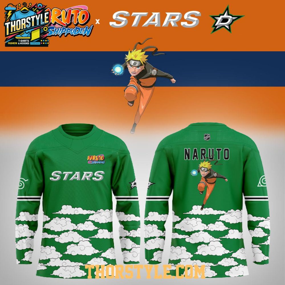 Dallas Stars Naruro Shippuden Night 2026 Hockey Jersey