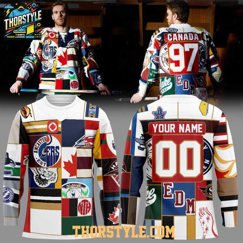 Edmonton Oilers Colorado Avalanche The Great Canadian 2026 Hockey Jersey