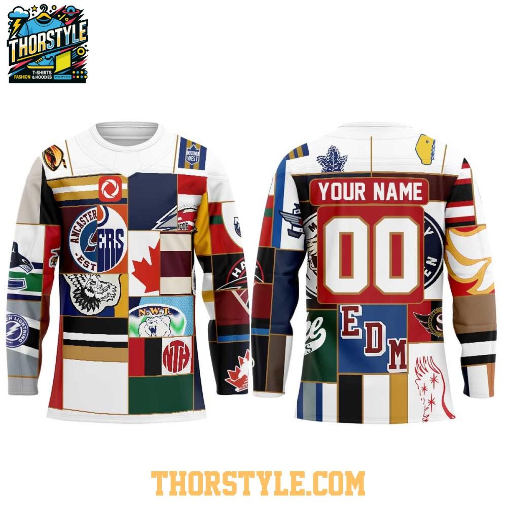 Edmonton Oilers Colorado Avalanche The Great Canadian 2026 Hockey Jersey