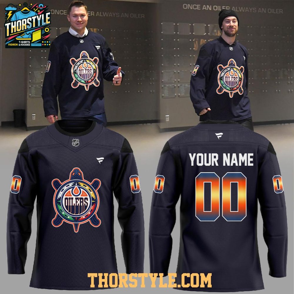 Edmonton Oilers Indigenous Peoples Festival 2026 Personalized Hockey Jersey