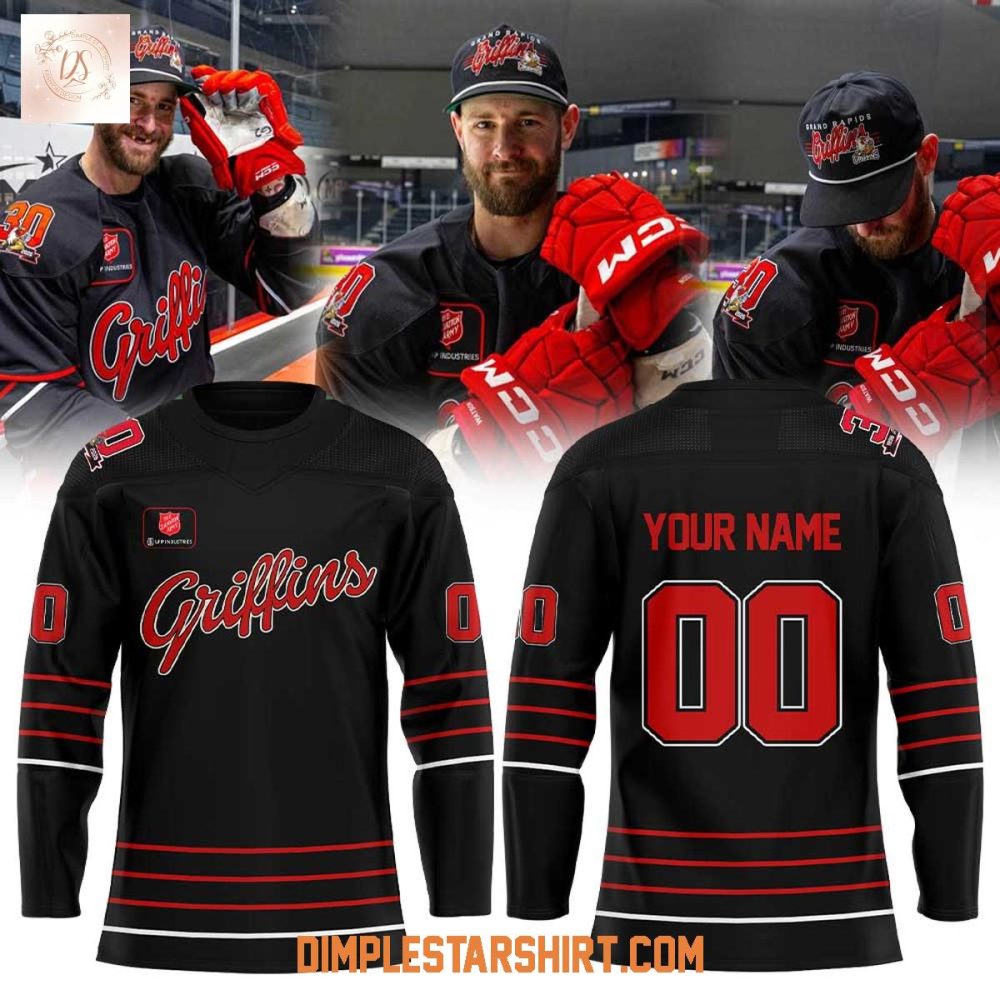 Grand Rapids Griffins Red Kettle Jersey