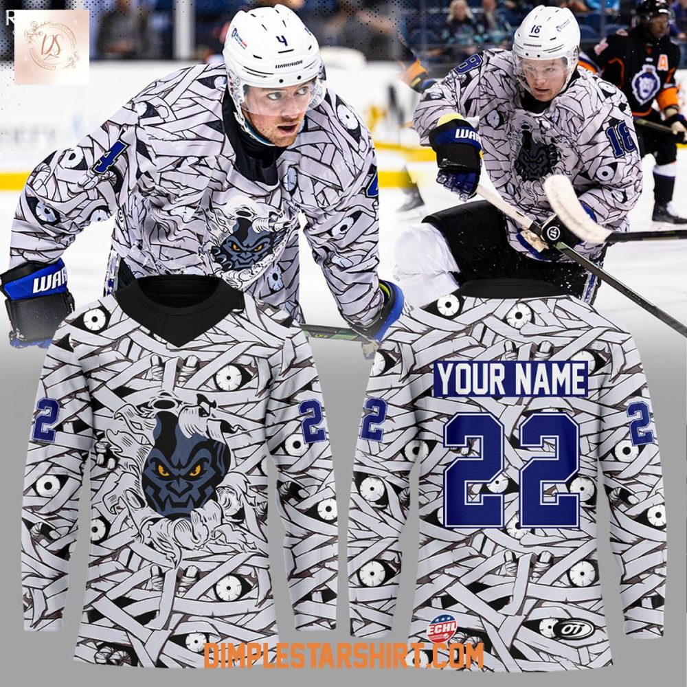 Greensboro Gargoyles Monster Mash Uniform 2025 Hockey Jersey