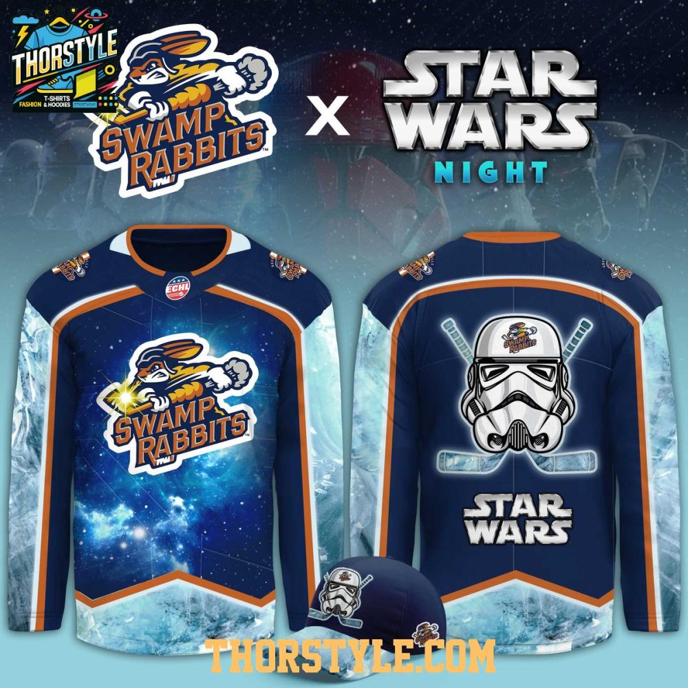 Greenville Swamp Rabbits Star Wars Night 2026 Celebration Hockey Jersey