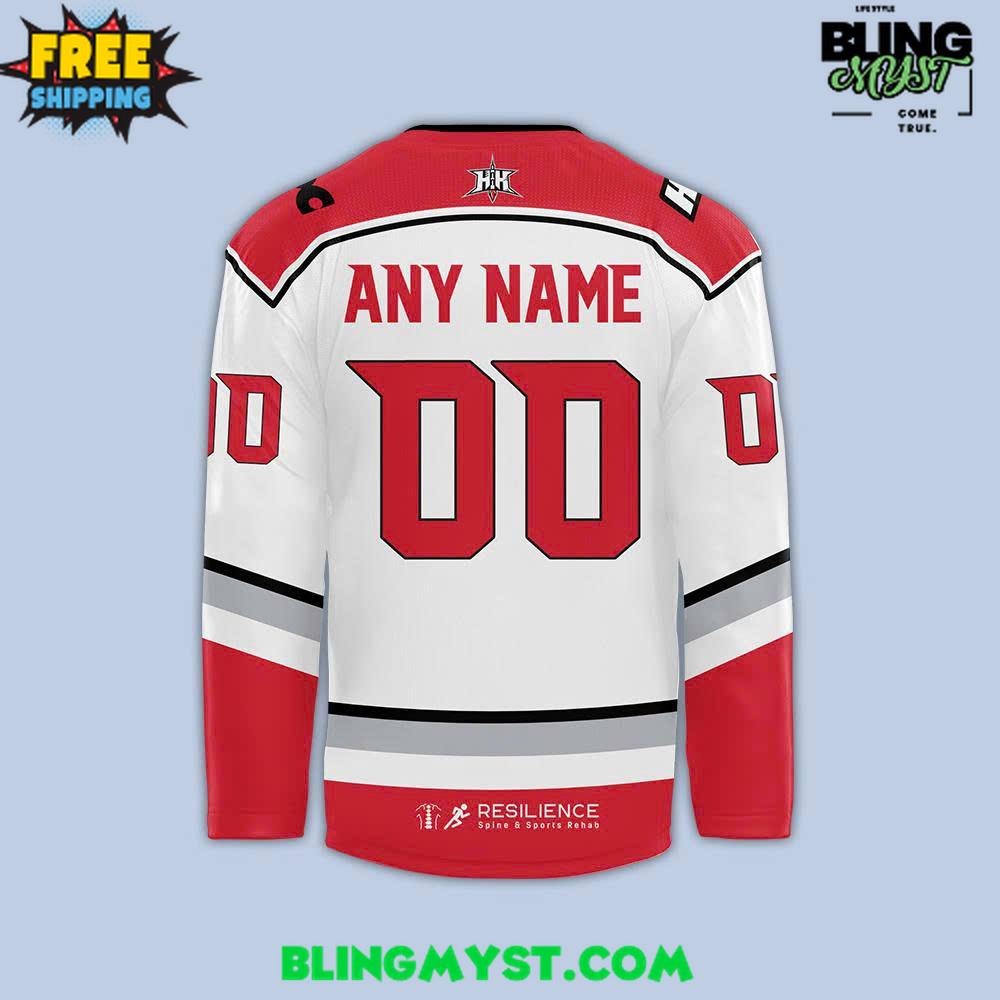 Huntsville Havoc New Uniforms 2025 White Hockey Jersey