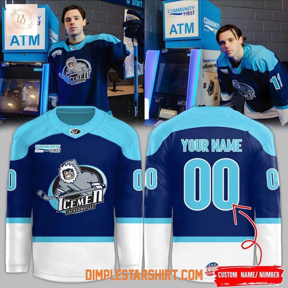 Jacksonville Icemen Opening Night Threads Hockey Jersey