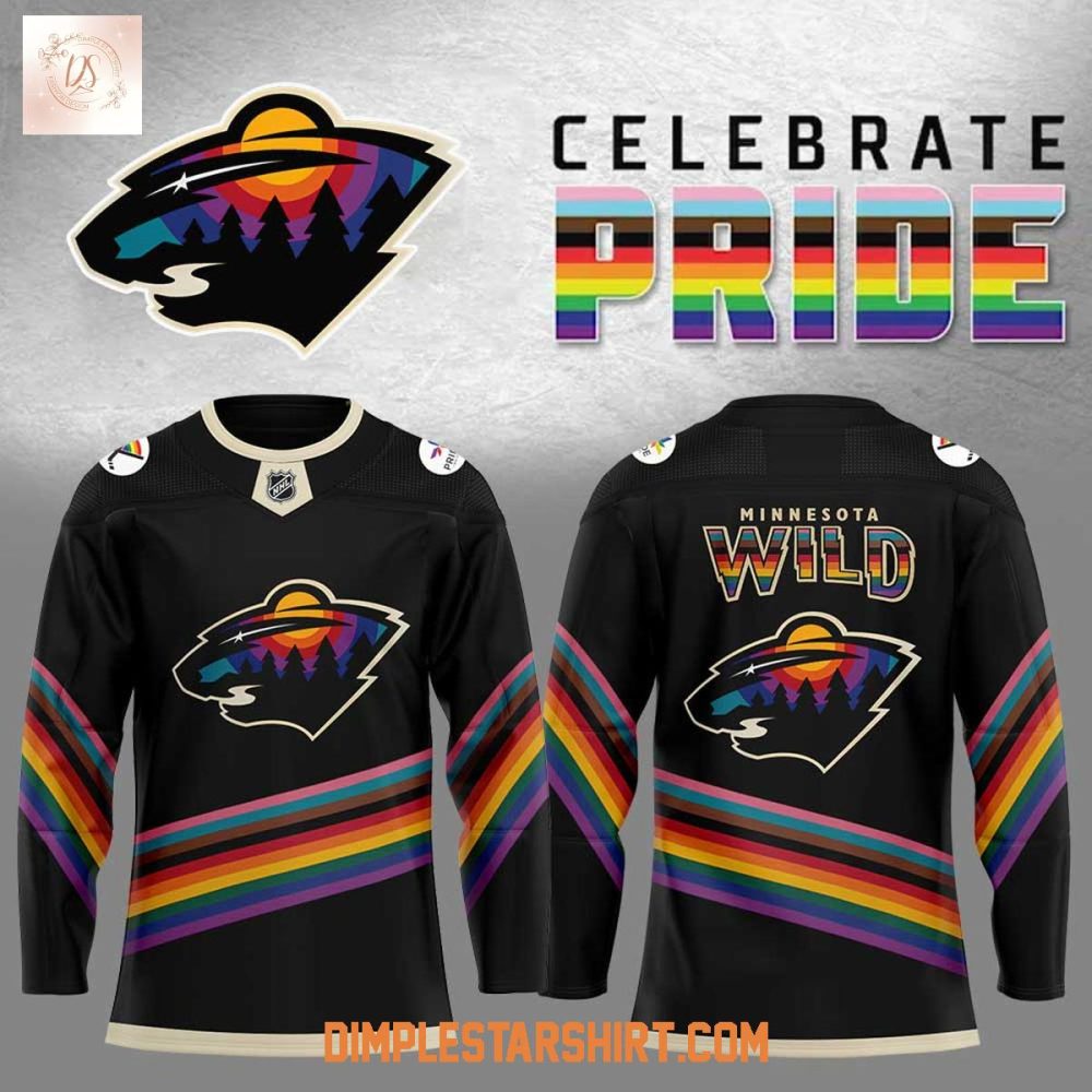 Minnesota Wild Celebrate Pride Night Hockey Jersey