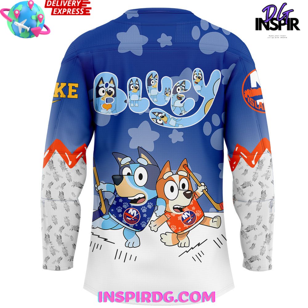 New York Islanders Bluey And Bingo Special Jersey