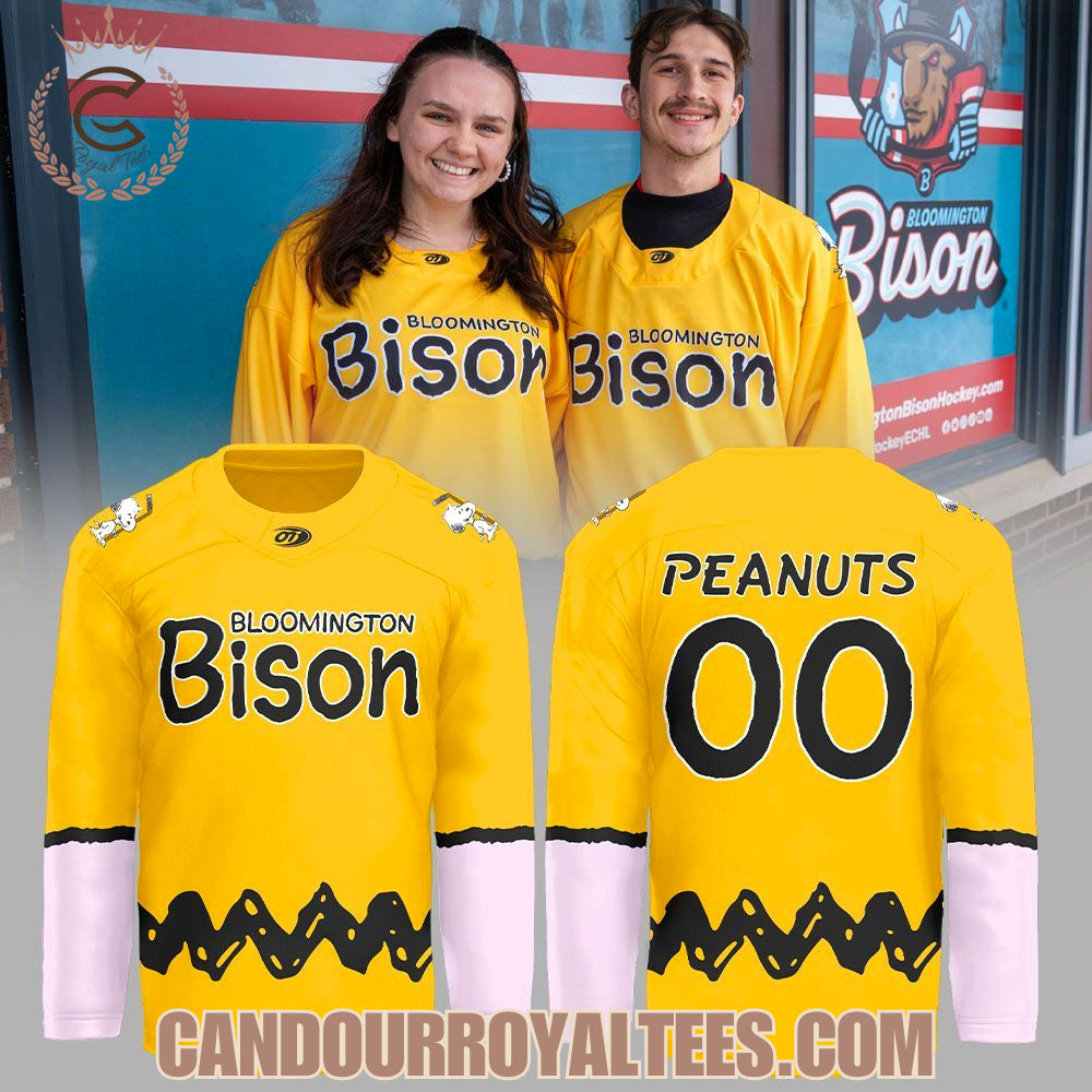 Blommington Bison Peanuts Jersey