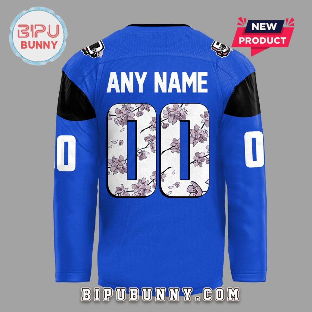 Custom Washington Capitals Behind The Bloom Hockey Jersey