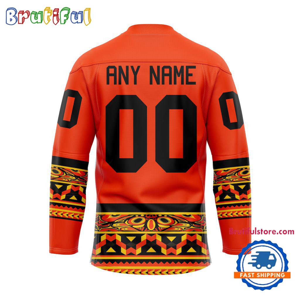NHL Carolina Hurricanes National Day For Truth And Reconciliation Design Hockey Jersey, Sport Jersey Shirt